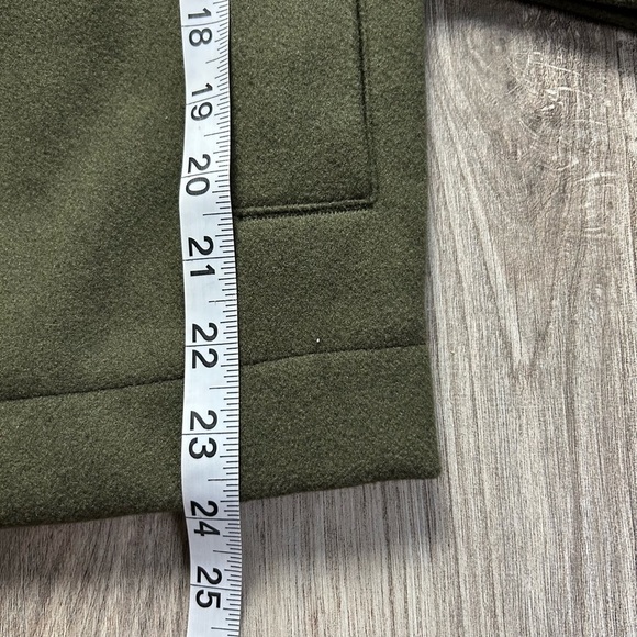 NWT Banana Republic Olive Melton Jacket M - Picture 5 of 7